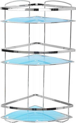 Полка Tatkraft угловая 3-х ярусная MERLIN 