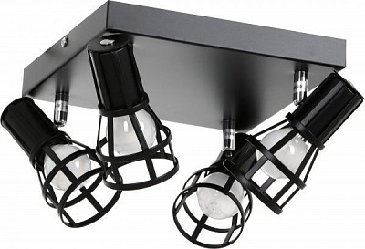 Спот Rabalux Aria 5961 4x15 Вт E14 чорний