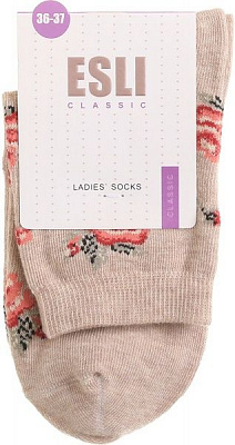 Носки женские Conte 15С-20СПЕ ESLI Classic 069 р. 23 бежевый 