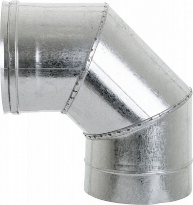 Колено моно 0,55 мм оц Ф180 мм 90°Versia-Lux 