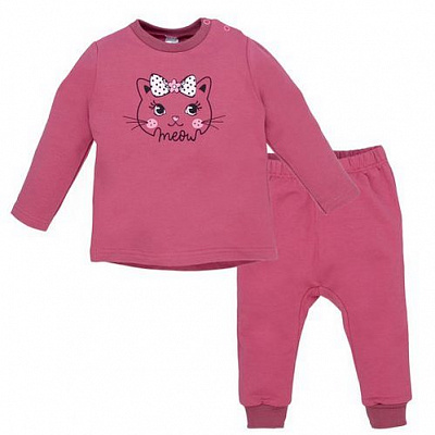 Комплект для девочек Татошка 0820346бкт меланж/бордо р.92 0820346бкт 