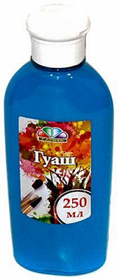Фарба гуашева блакитна 250 мл 341007 Гамма