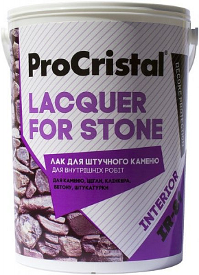 Лак акриловий для штучного каменю ІР-81 ProCristal 2,5 л молочний