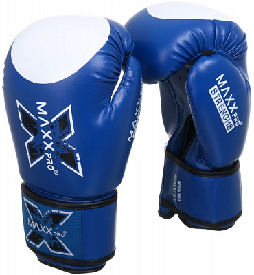 Боксерские перчатки MaxxPro AVG-616 р. 12 синий