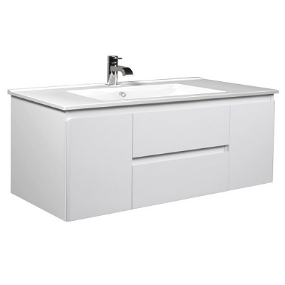 Тумба підвісна Мойдодир Сорренто 120-А з умивальником SU-120