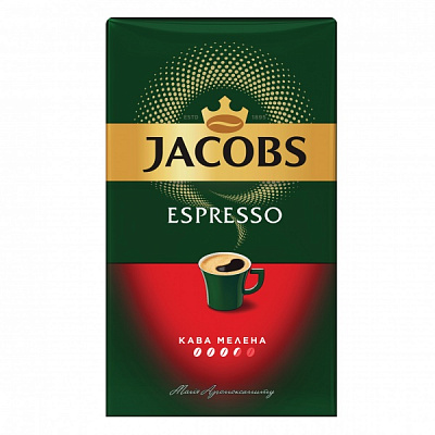 Кава мелена Jacobs Espresso 450 г