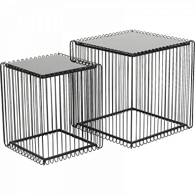 Стіл декоративний KARE Design Wire square 57x28x28 см