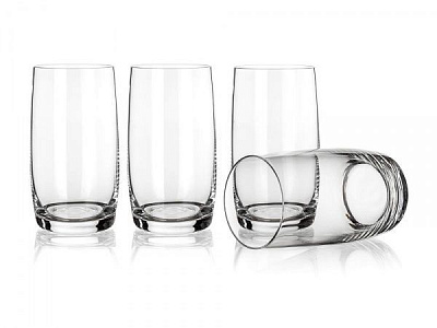 Набор бокалов для воды Leona 380 мл 4 шт. Maison Forine 