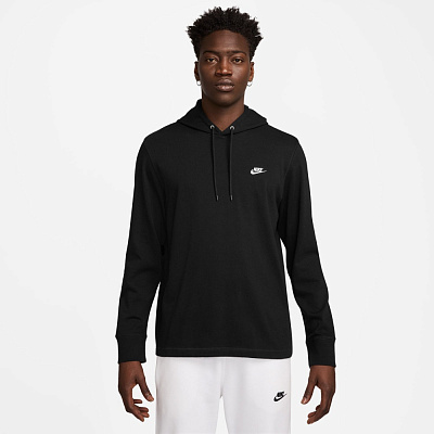 Джемпер Nike M NK CLUB KNIT PO HOODIE HV1151-010 р.L чорний