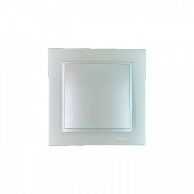 Вимикач одноклавішний Mono Despina без підсвітки перлина 102-252525-100