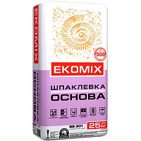 Шпаклівка Ekomix Основа BS 301 25 кг
