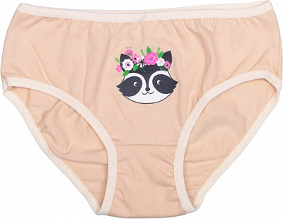 Трусы для девочек KOSTA 1490-3 р.122–128 бежевый 