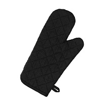 Рукавичка для гриля Home Line 19x36 см чорна