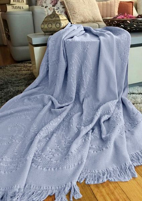 Плед Bessa 130x170 см сизый La Nuit 