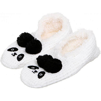 Взуття домашнє La Nuit Пандочки р. 36/37 білийчорний