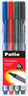 Набор лайнеров Patio Тrіо 0.4 мм 4 шт. 18524PTR 