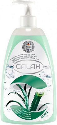 Мыло жидкое Galax антибактериальное с экстрактом алоэ 500 мл