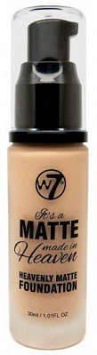 Крем тонирующий W7 Matte Made in Heaven Foundation True Beige 30 мл