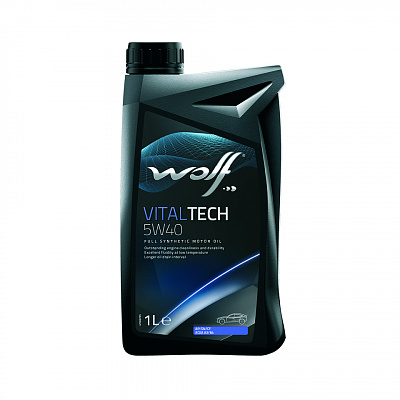 Моторное масло синтетическое WOLF VitalTech 5W-40 1 л (8311093)