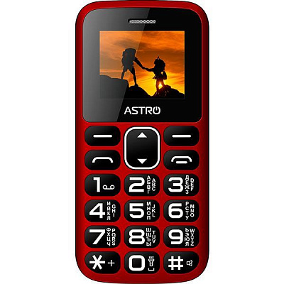 Мобильный телефон Astro A185 red