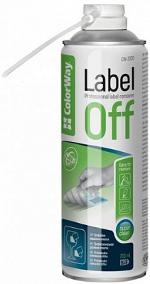 Спрей ColorWay Label Off для видалення наклейок 200 мл (CW-3320)