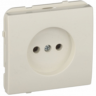 Розетка оконечная без заземления Efapel Apolo IP20 слоновая кость 50121 TMF