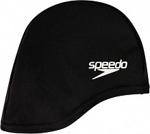 Шапочка для плавання Speedo Polyester Cap Junior 8-710110001 one size чорний