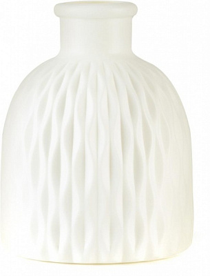 Ваза пластиковая MVM DH-FLOWERS-09 WHITE 15 см 