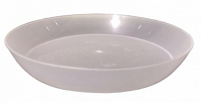 Підставка під вазон Оранжерея 150 мм прозорий круглий