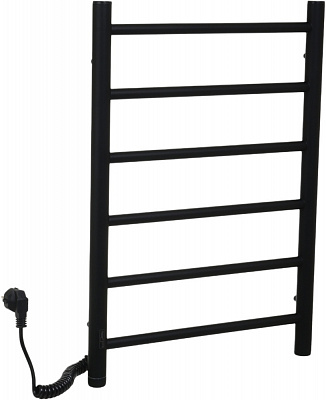 Полотенцесушитель электрический Evro-Termo Лайн ЧКЧ6 400х600 Электро Левое подключение S3