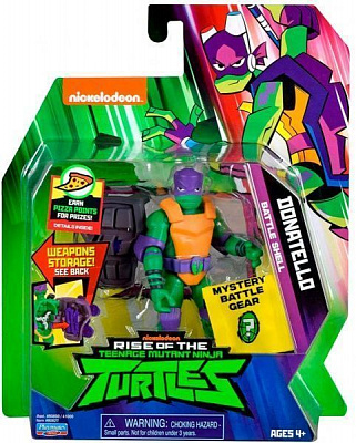 Фігурка TMNT серії «Еволюція Черепашок-Ніндзя» з бойовим панциром - ДОНАТЕЛЛО (12 cм)