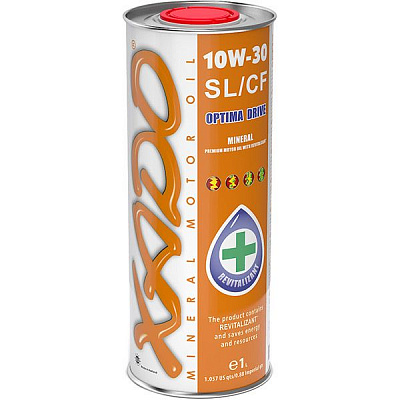 Моторное масло XADO SL/CF 10W-30 1 л (XA 20111)