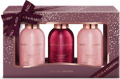Набір подарунковий для жінок Baylis&Harding Cranberry Martini BH20CMTRIO