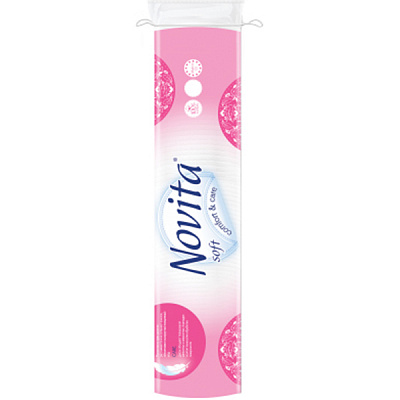 Ватные диски Novita soft comfort & care 150 шт.