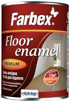 Емаль DekArt алкідна ПФ-266 червоно-коричневий глянець 0,9кг