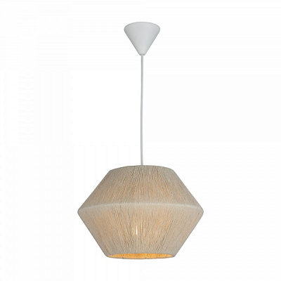 Люстра подвесная Vio Concept by LUCEA Fero small 1x40 Вт Е27 белый/кремовый 1547-71-01 