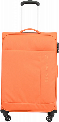 Чемодан Compass MS-2501 58 л оранжевый 67x42x24 см M