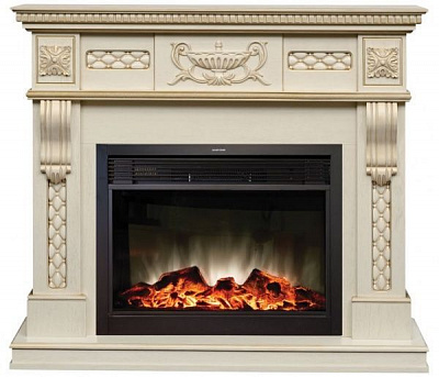 Каминокомплект RealFlame Corsica Lux WT + Moonblaze DELUXE