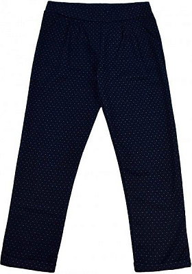 Штани Lovetti в крапинку 7756 р.116 темно-синій