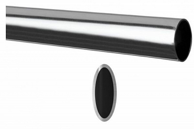 Труба мебельная Element System 1000x25x0,8 мм до 30 кг хром