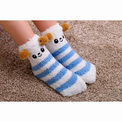 Носки для мальчиков Maxwin KIDS Страйп р.29-31 голубой с белым