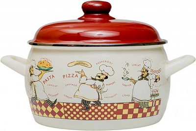 Кастрюля с крышкой Повара 1,7 л 174402 Metrot