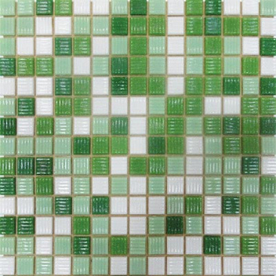 Мозаїка Vivacer Glmix 200 327x327 мм зелена