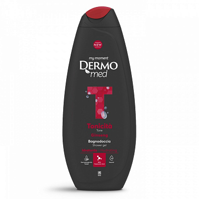Гель для душа DermoMed Тонизирующий 750 мл