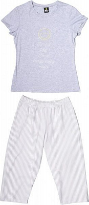 Піжама жіноча Smileyworld р. М бузковий із сірим 002/16161