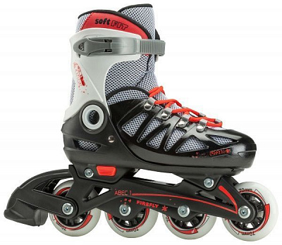 Роликові ковзани Firefly ILS 300 B 262213-900050 чорно-білий