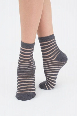 Носки женские Giulia WSM-002 р. 36-38 серый 