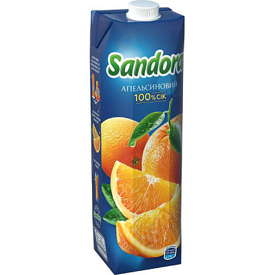 Сок Sandora Апельсиновый 0,95л (4823063106047) 