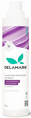 Кондиціонер-ополіскувач DeLaMark з ароматом шкіри, уда та ветиверу 0,75 л