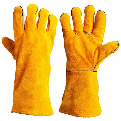 Краги Doloni спилковые с подкладкой с покрытием спилок XL (10) 4507